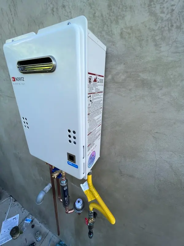 Tankless water heater installation for Little Canada homes